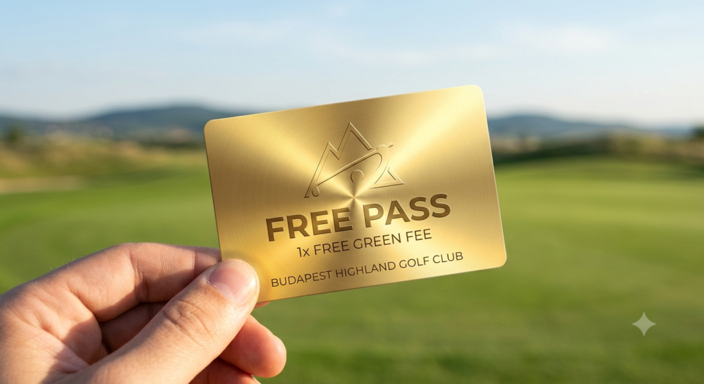 FREE PASS do Budapest Highland Golf Club